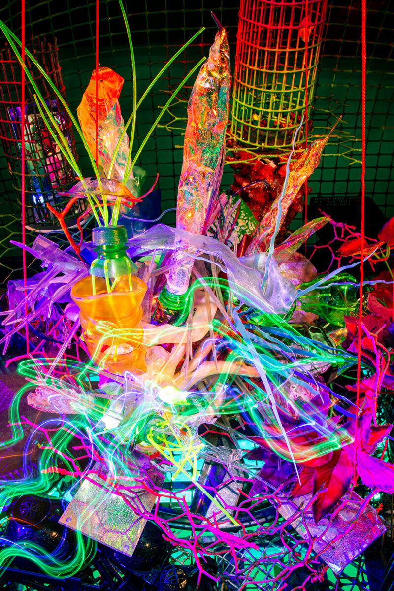 &ldquo;Plastiglomerates + Future Fossils_ #2&rdquo; 2023 Photograph.Glossy pigment print mounted on aluminum. edition of 7 + 2 AP 42.0&Prime; H (x) 31.74&Prime; W by [dNASAb]