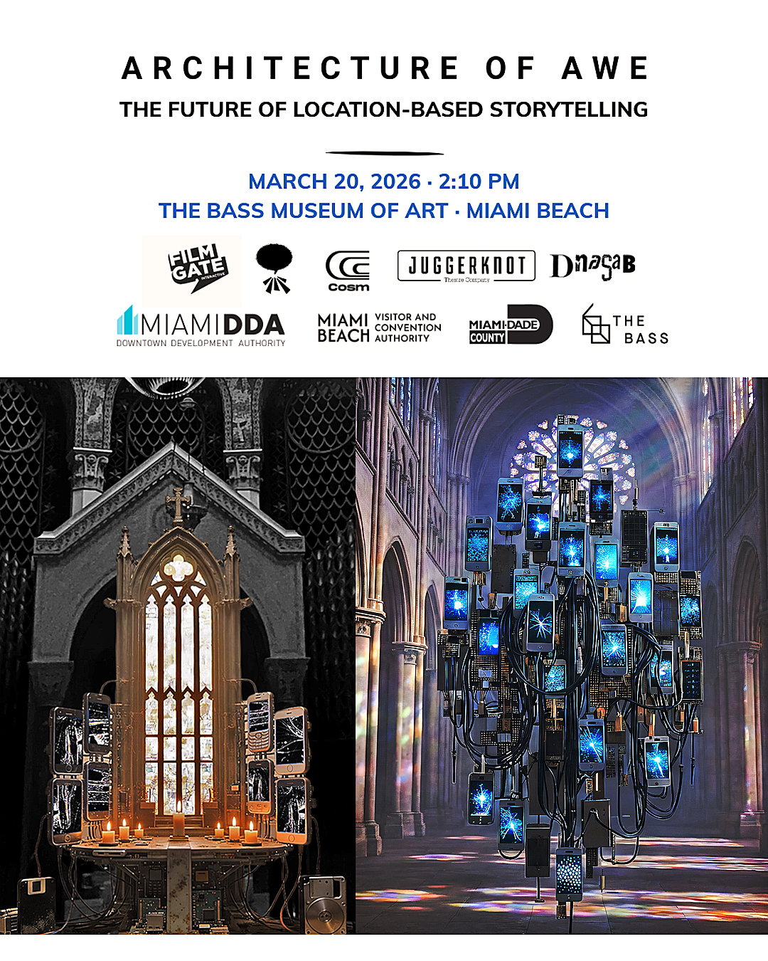  Panel: “ARCHITECTURE OF AWE: The Future of Location-Based Storytelling" 
