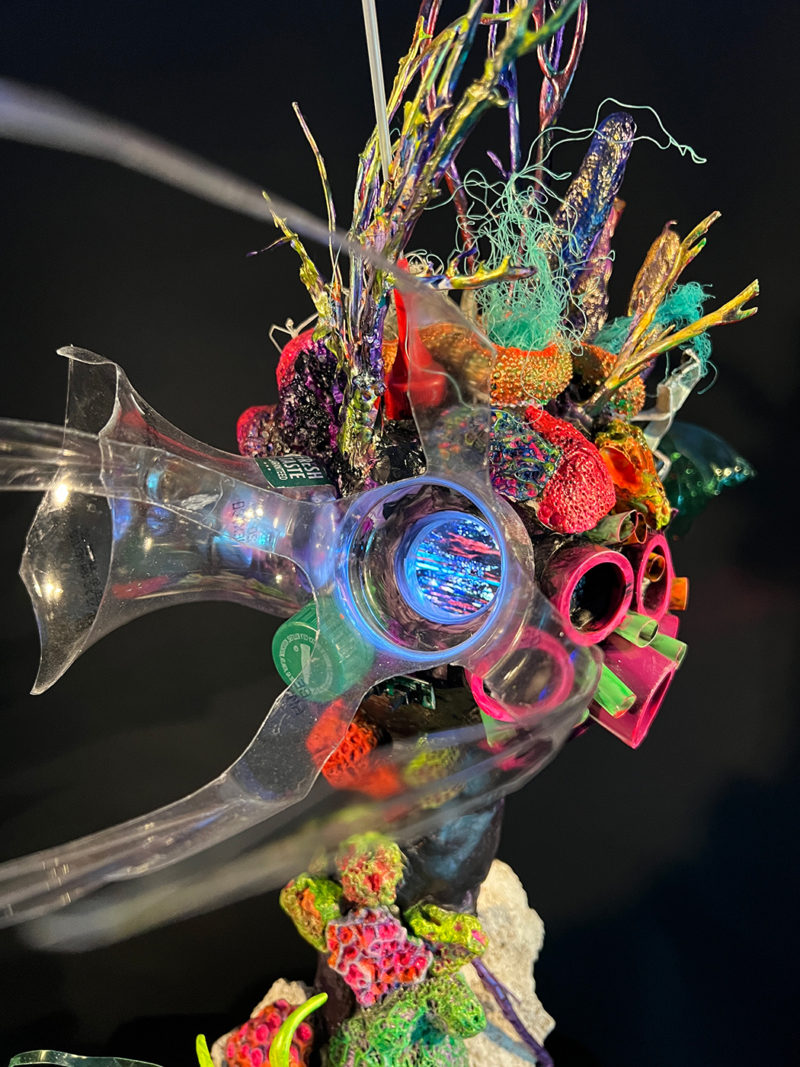 &ldquo;Coral Head_Screens for Eyes, Plastic Shit for Brains_Obscene Plasticene Daydream #3&rdquo; 2021 [dNASAb]