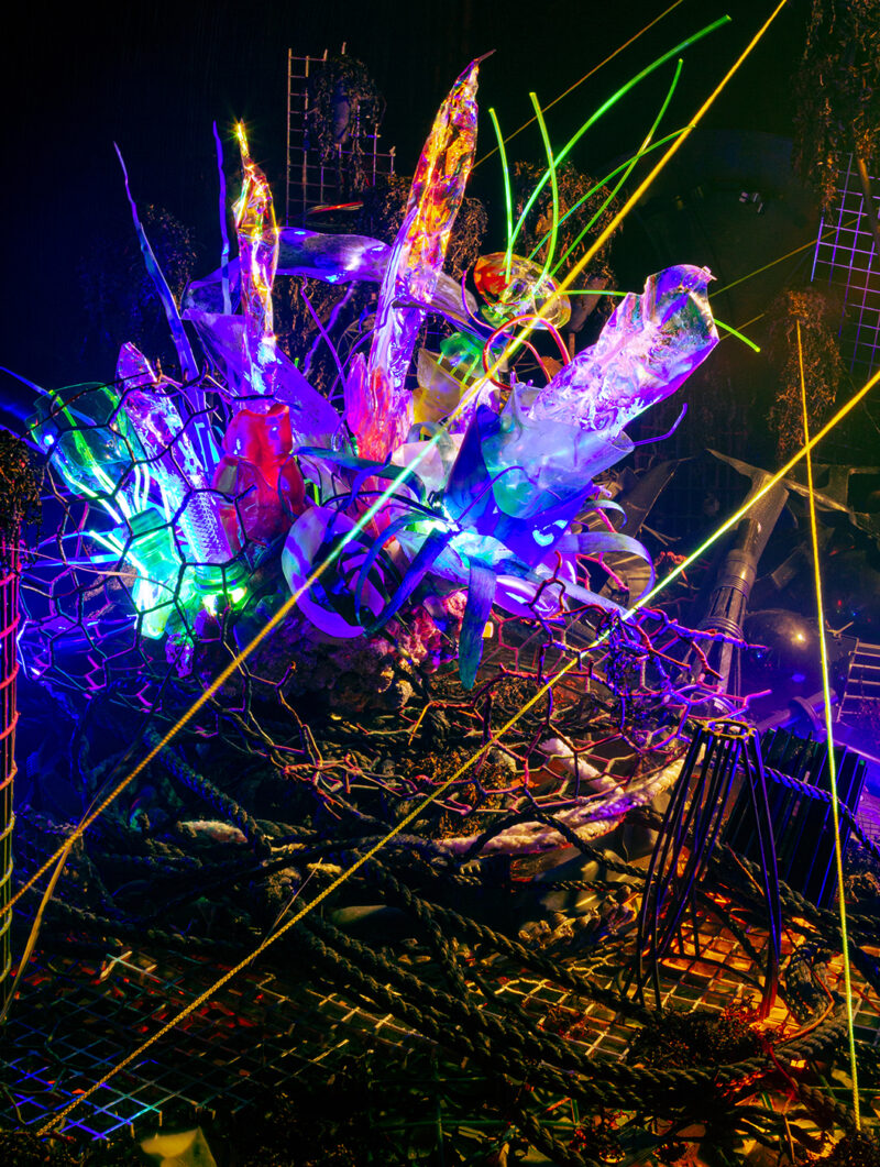 &ldquo;Plastiglomerates + Future Fossils_ #8&rdquo; 2023 Photograph.Glossy pigment print mounted on aluminum. edition of 7 + 2 AP 42.0&Prime; H (x) 31.02&Prime; W by [dNASAb]