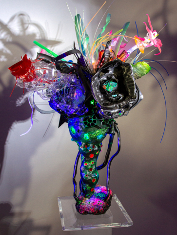Brains_Obscene Plasticene Daydream” 2019 video sculpture [dNASAb]